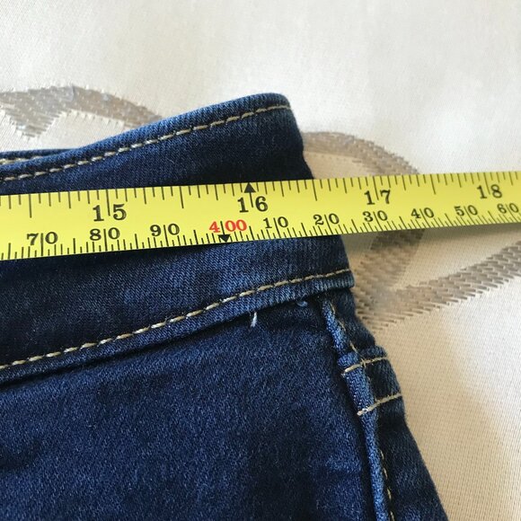 Levi 711 Dark Wash Skinny Jeans Size 31 - Picture 10 of 13